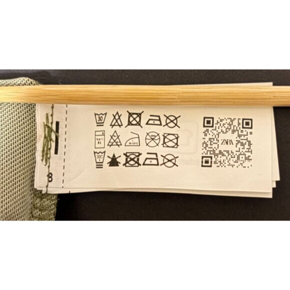 NWT Zara Maxi Dress M Ruched Strappy Mesh Blogger Fave Baddie Party Goblin - Picture 11 of 11